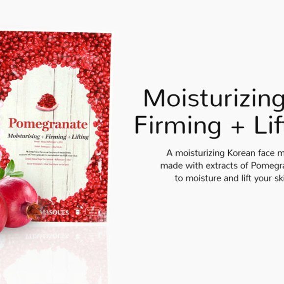 VITAMASQUE | Pomegranate Face Mask (Pack of 10) - Picture 7 of 9